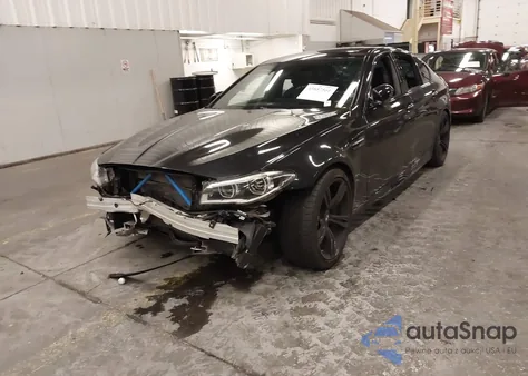 2016 BMW M5 from USA, damaged, VIN WBSFV9C58GG343172